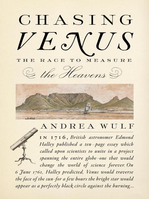 Title details for Chasing Venus by Andrea Wulf - Wait list
